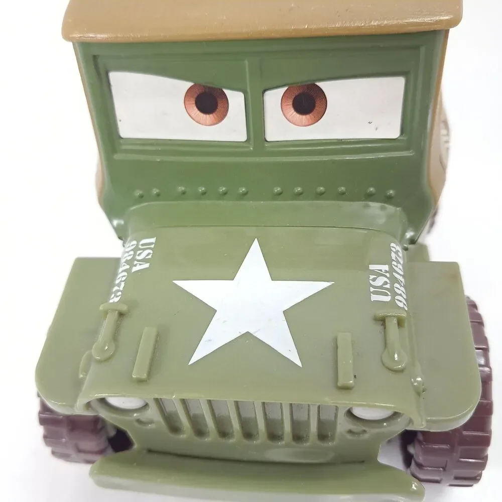 Fisher Price Shake 'N Go! Disney Pixar Cars Sarge military truck jeep WORKS
